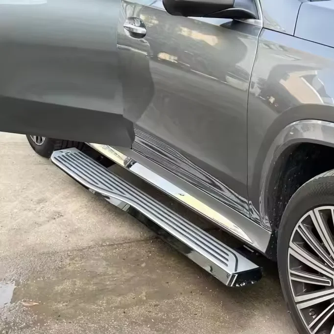 Wholesale Factory Automatic Led Pedals Side Step Running Board for Benz Gle Gls W167 V167 X166 X167