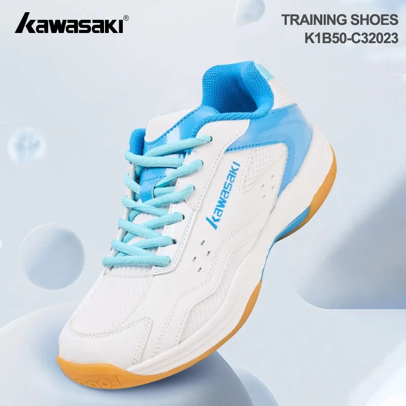 

Kawasaki Shoe Мужские кроссовки K1B50-C32023 и C32011 Anti Twist Technology Профессиональная обувь для настольного тенниса для бадминтона Мужские кроссовки