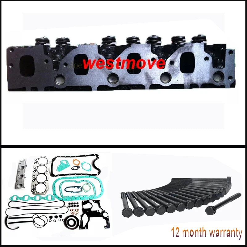 4JG2 4JG2T 4JG2-TC 4JG2T conjunto completo de culata perno de junta para Isuzu Campo Trooper 8V 3,1 D TD 3.1L 91-98