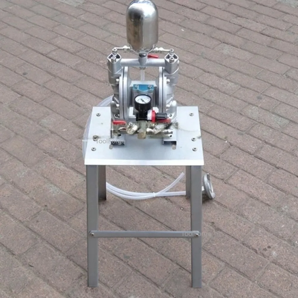 A-15A Pneumatic Diaphragm Pump Portable Membrane High-Pressure Double Acting Diaphragm Spray Paint 0.15-0.7Mpa