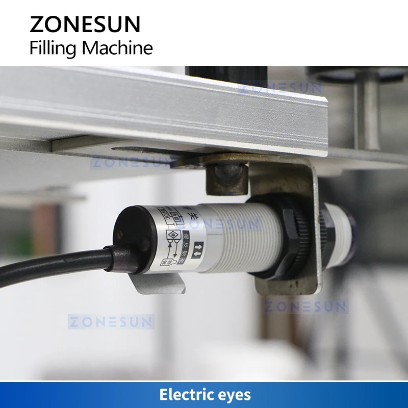 ZONESUN ZS-YTZL4S 4 Heads Semi Auto Vacuum Perfume Filling Machine Glass Bottle Liquid Leveling Equipment Essential Oil Filler