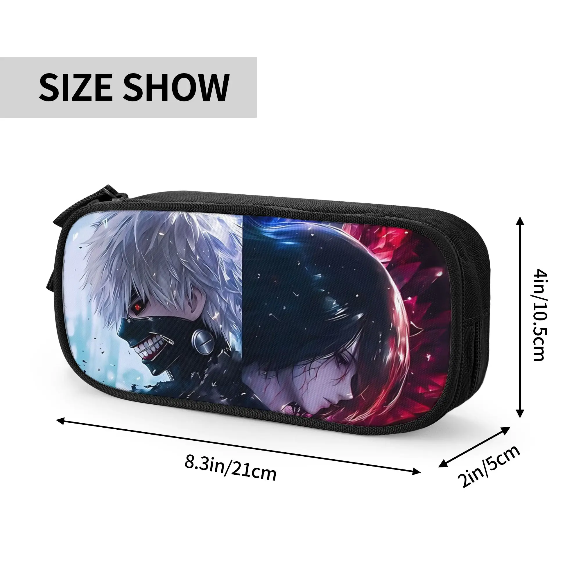 Custom Halloween Tokyo Ghoul Kaneki Large Capacity Bags for Child  Handheld Study Bag for Boys Gilrs Kids