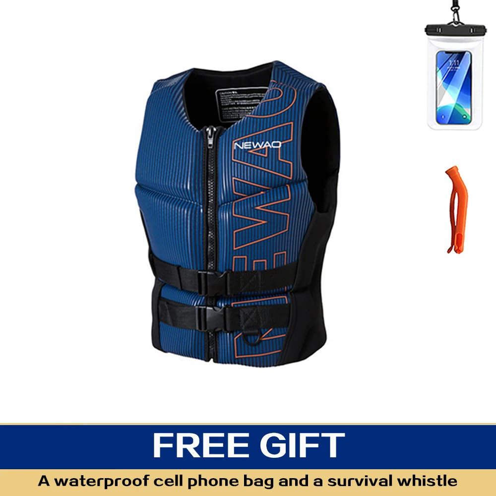 

Professional Buoyancy Life Jacket for , Vest with Material, Neoprene, Surfing, Motorboat, Kayak, Fishing, Swimming, Drifting