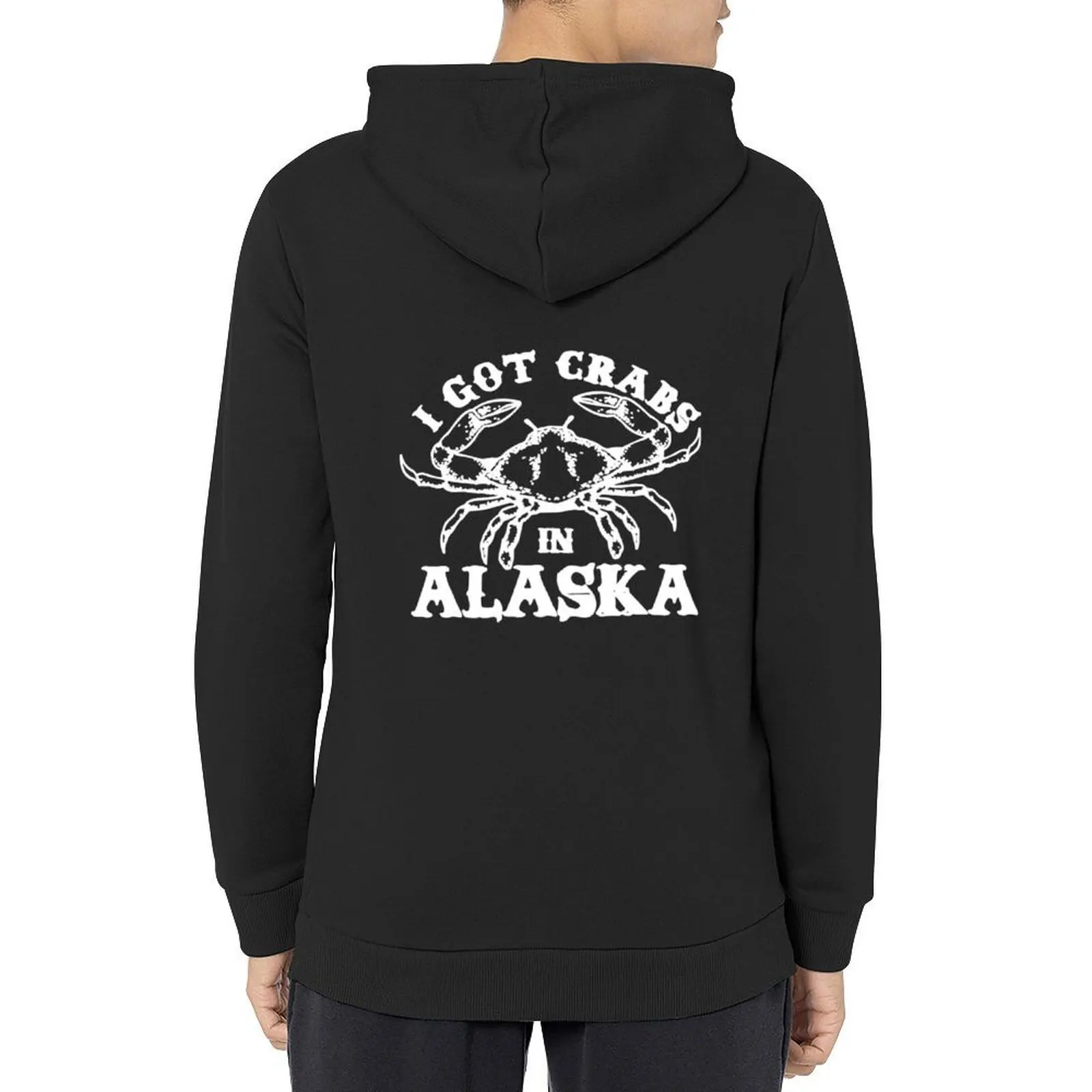 

I Got Crabs In Alaska Hoodie men's clothing men's coat korean clothes men's autumn clothes pullover hoodies
