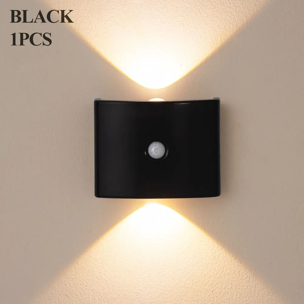 Infrared Sensor LED Induction Wall Lamp Magnetic Installation Soft Lights PIR Sensor Wall Sconce 3 Color/Neon light
