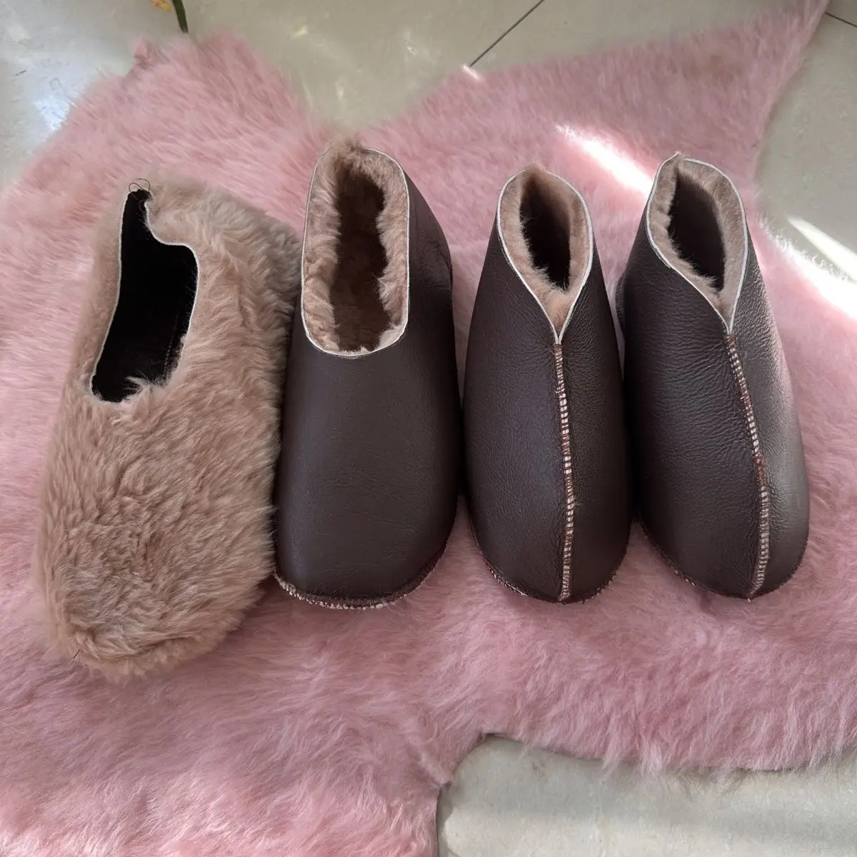 Sheepskin Fur Socks Floor Socks Thickened Warm Rain Boots Sock Covers Shoes Liner Fur One Snow Socks Can Be Scrubbed Underwear