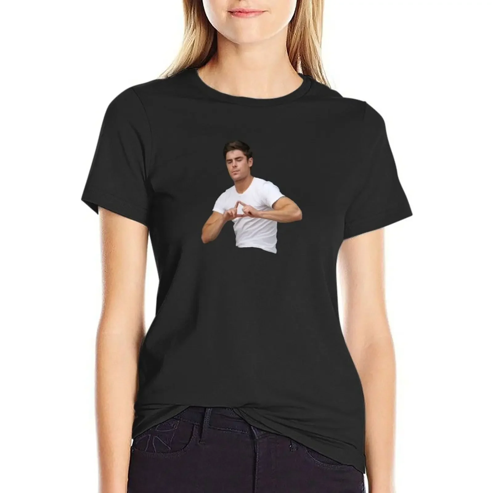 

Zac Efron Tri Delta T-Shirt new edition plus sizes cute clothes clothes for woman