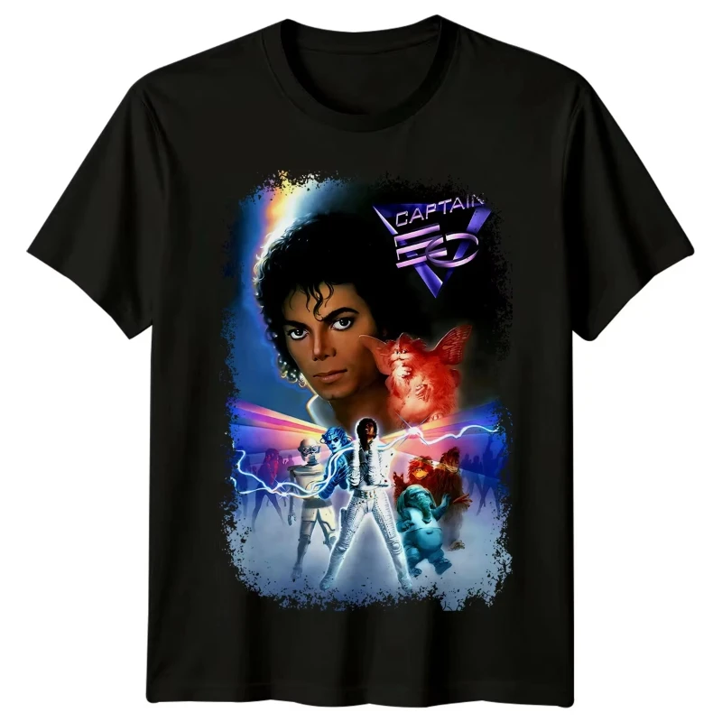 Retro 80s T-shirt unisex streetwear pattern T-shirt 