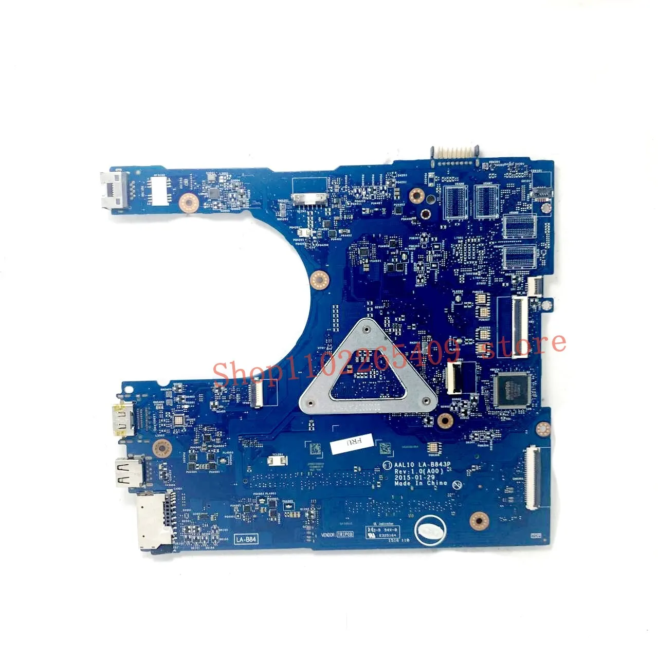 CN-0VMD45 0VMD45 VMD45 Mainboard For Dell 5458 5558 5758 AAL10 LA-B843P Laptop Motherboard With SR210 3805U CPU 100%Working Well