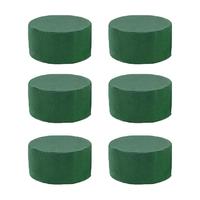 6Pcs Floral Foam Blocks for Fresh and Artificial Flowers Dry Wet Flower Mud Flower Arrangement Home Party Holiday Decorations