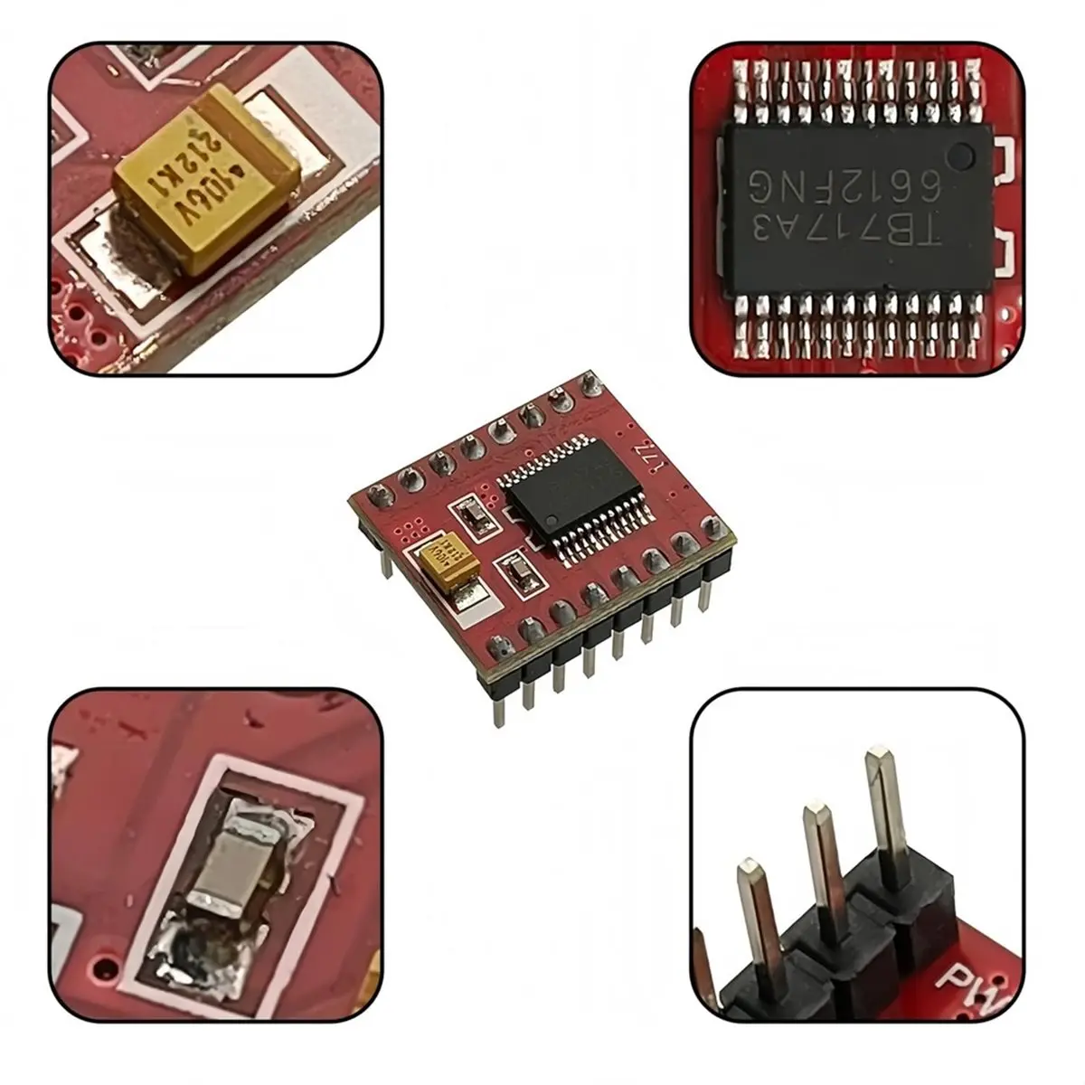 update. 5PCS TB6612FNG Dual Motor Driver Controller Board DC Stepper Motor Driver Module for Arduino Raspberry Pi ESP32