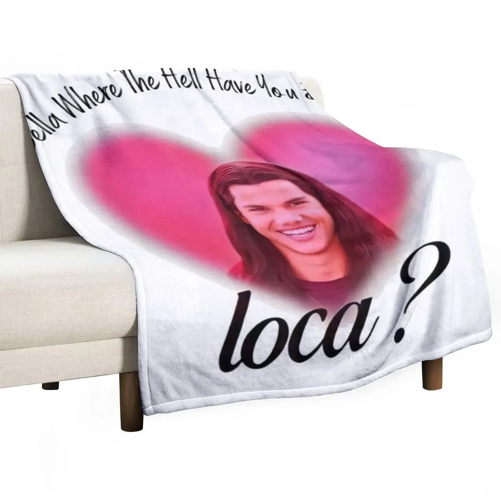 

Twilight Meme Throw Blanket Flannel Fabric Hair anime Blankets