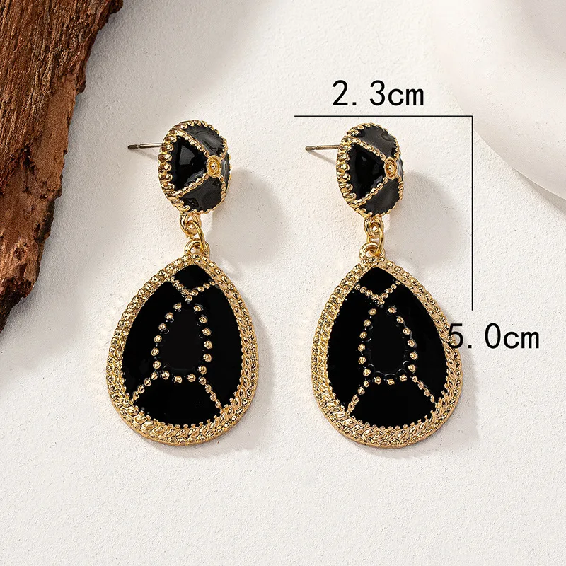 Euro-american Style 2023 New Earrings for Women Lrregular Bohemian Style Holiday Gifts Party Jewelry Suitable for Daily Wear