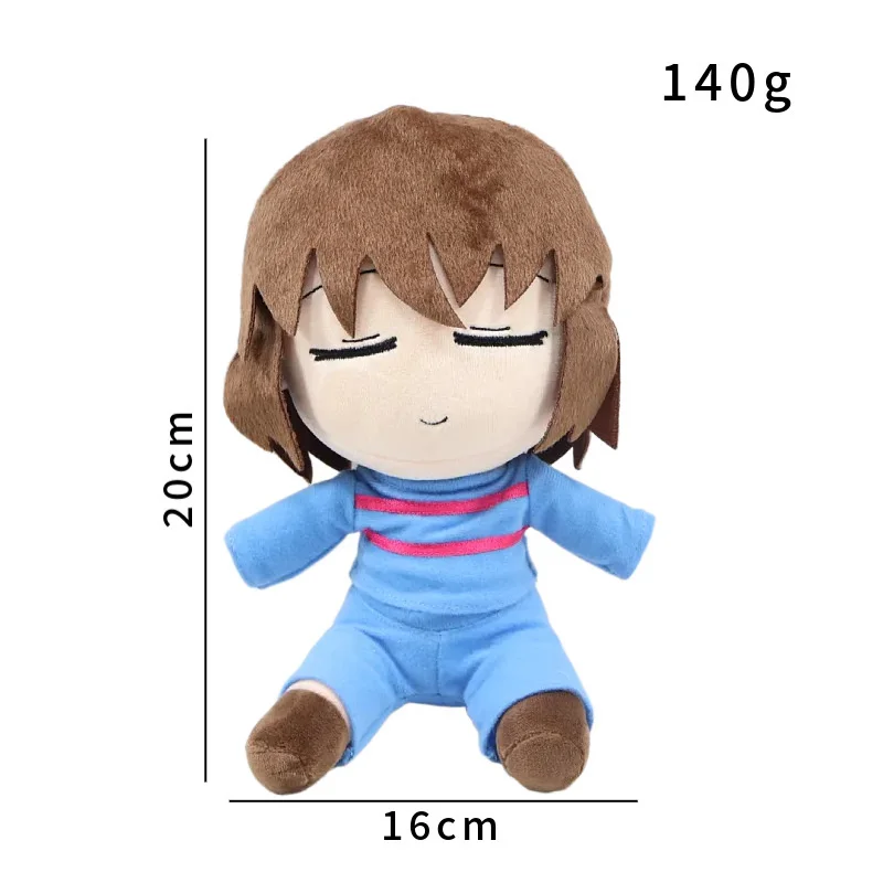 Undertale Frisk Fumo Plush Doll Cute Game Peripheral Soft Stuffed Toy Collectible For Adult Fans Home Decor Birthday Gift