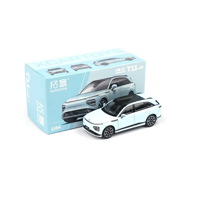 

Diecast 1: 64 Scale Original Xiaopeng G9 New Energy Electric Vehicle Alloy Simulation Car Decoration Model Gift Toys