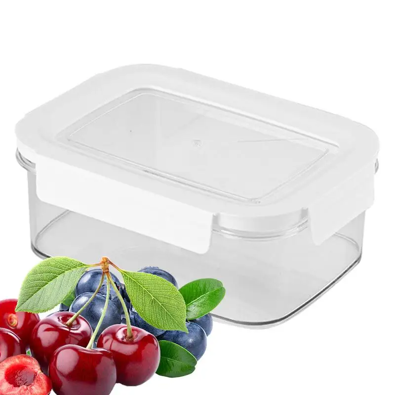 Meal Prep Container Leftover Food Lunch Box Fruit Storage Container Refrigerator Organizer Food Box For Kids Men Women School