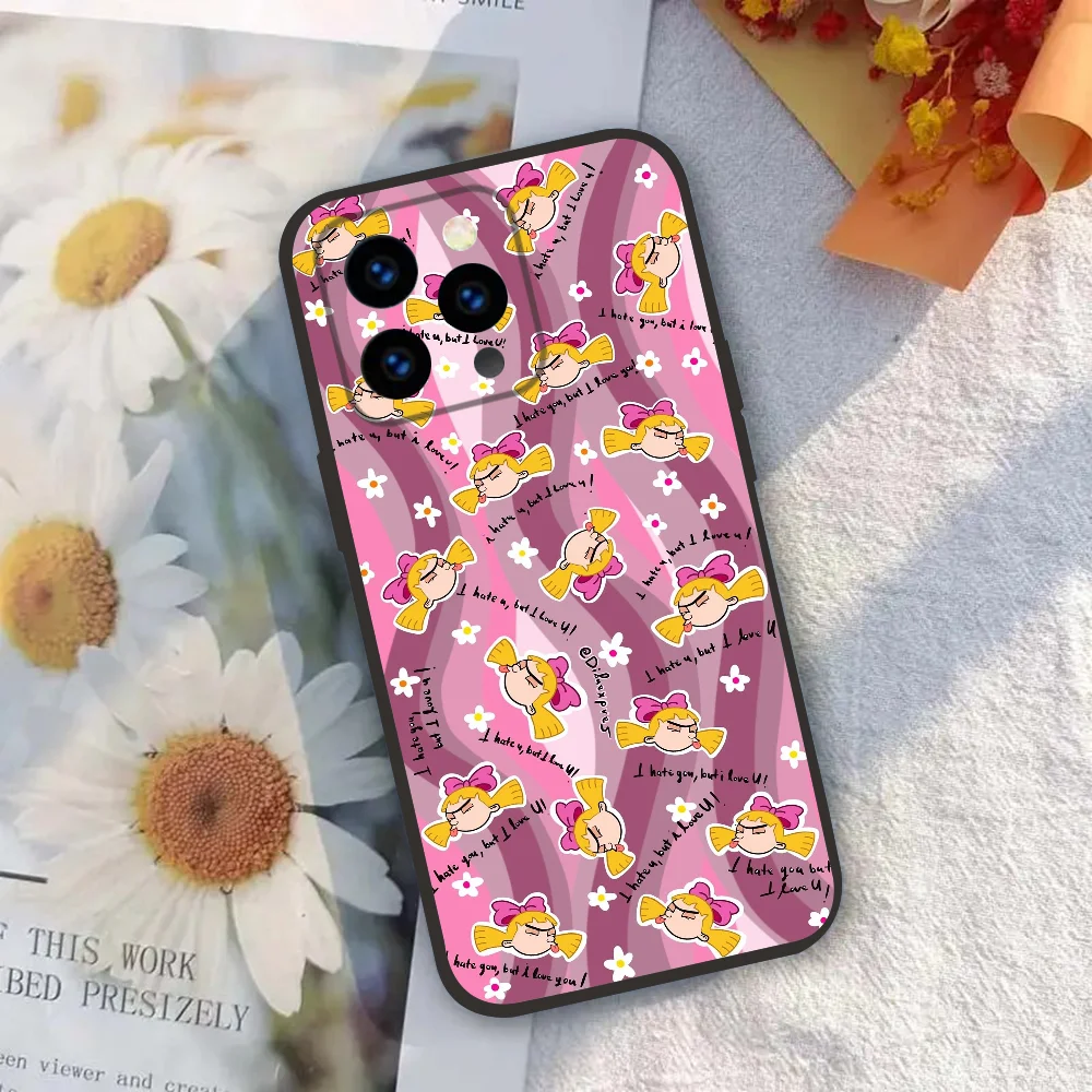 1 قطعة Hey Arnolds جراب هاتف سيليكون لينة آيفون 16 15 14 13 12 11 X XR Plus Pro Max Plus #5