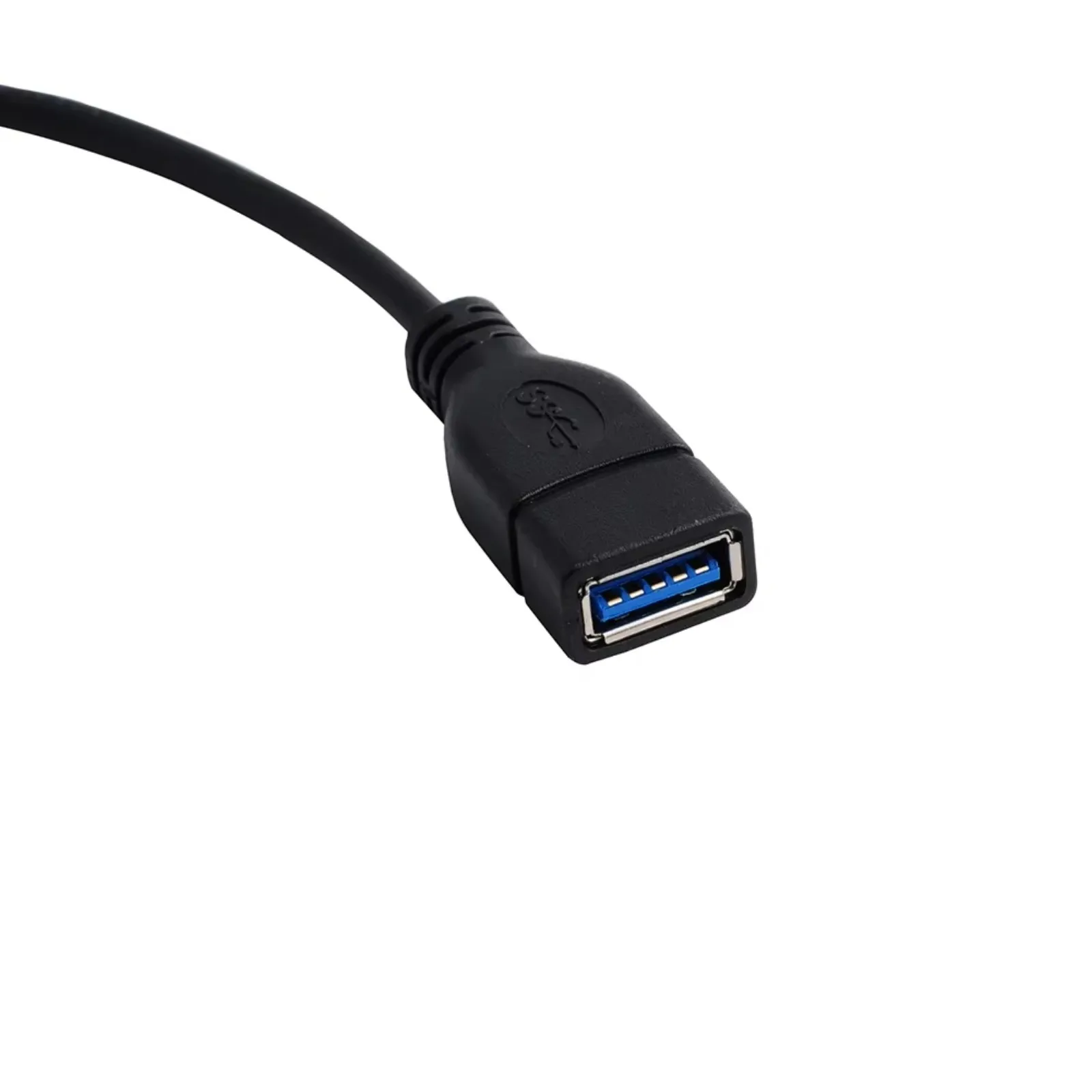 DIYmall, 4 шт., 90 градусов, прямоугольный кабель USB3.1 Type-C «папа» к USB3.0 «мама», OTG, 15 см
