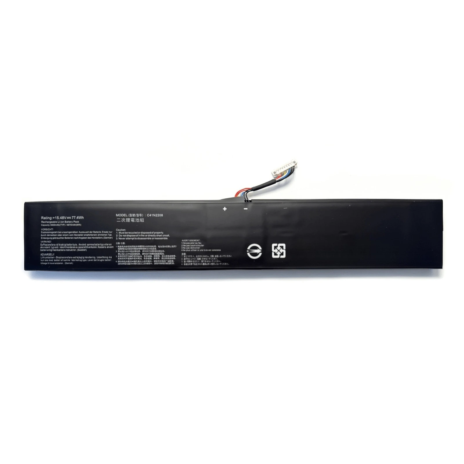 New 77.4Wh C41N2208 Battery For ASUS ROG Ally PC71L RC71L Gaming Handheld Series