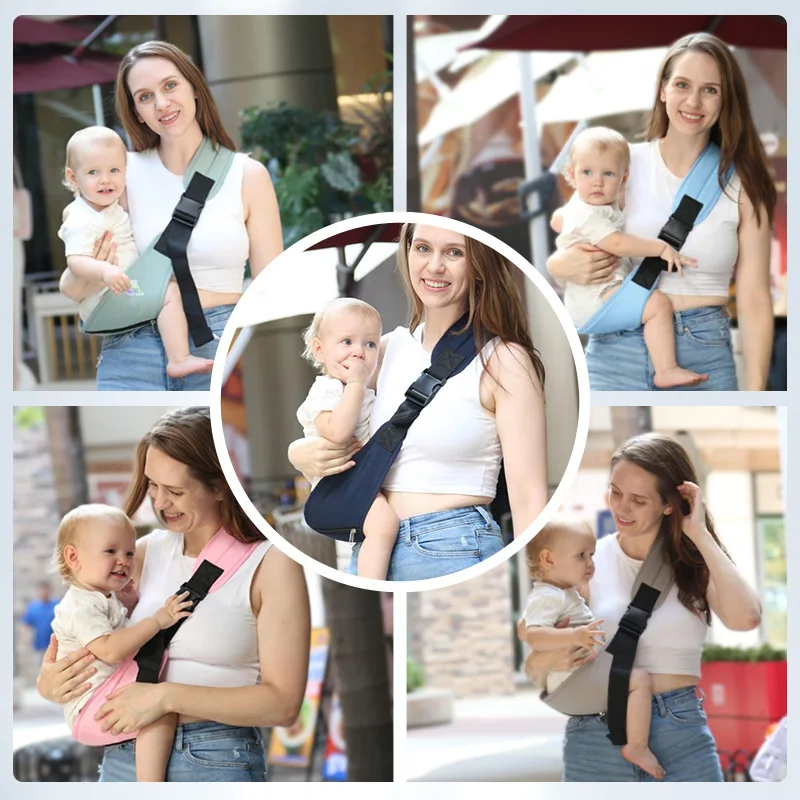 Baby Child Outdoor Carrier Wrap Soft Anti-Slip Carrying Ring Sling Multifunctional Baby Toddler Carrier Accessories