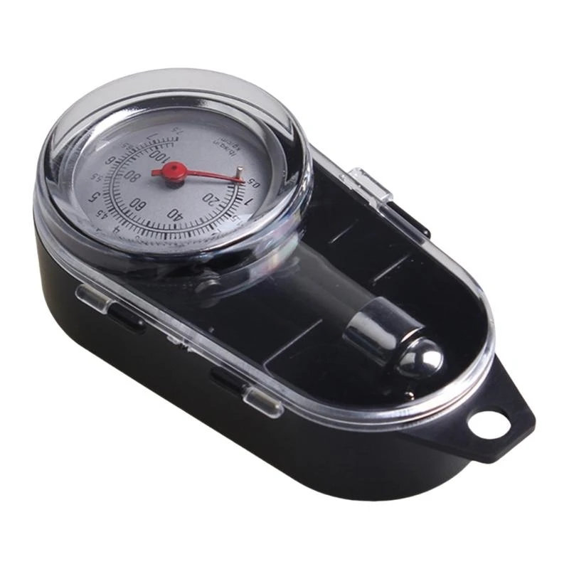 

547B Stainless Tire Pressure Gauge Meter 0-100PSI High Testing Tool Portable Tyre Air Pressure Tester for Car Auto