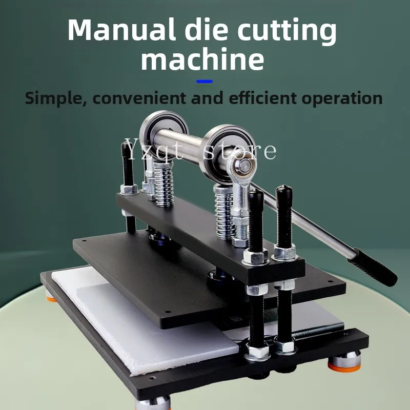 

Manual die-cutting machine knife die stamping small manual punch cutting table tennis rubber
