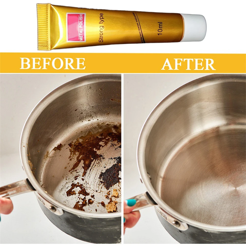 Brass Polish Rust Remover Cream For Auto Detailing Invisible Protective Coating Safe On Uncoated Metals For Brass