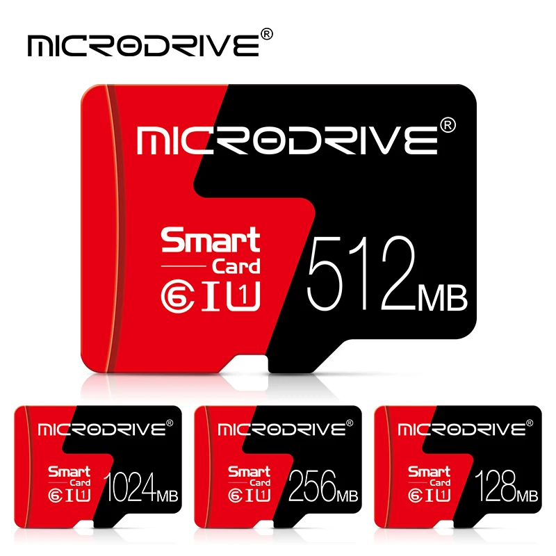 Flash Drive Card 256MB V10 Micro Memory Card 512MB 1024MB 2048MB 4GB TF Card 4K Class 6 Mini SD Card for Phone