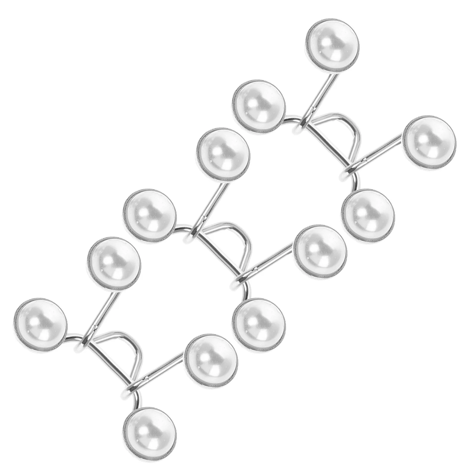 3 tensores de cintura con hebilla ajustable, extensor de botón para pantalones sueltos, Clip de Pin de pretina blanco para mujer