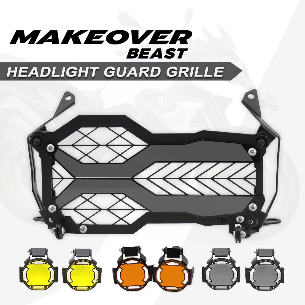 

Fit For BMW GS 1250 Adventure Accessories 2025 Headlight Protector R1200GS LC ADV 2013-2024 Fog Light Protective Cover R1250GS