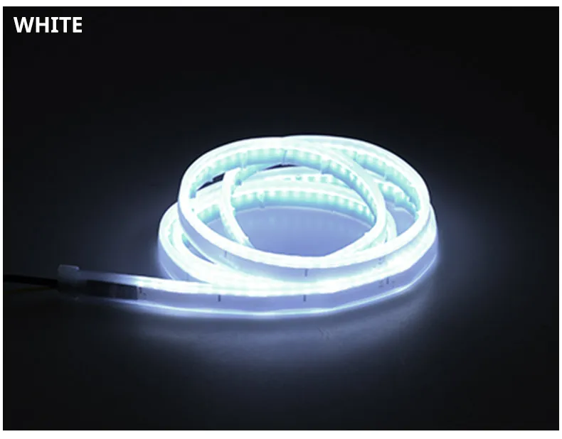 LED Auto Motorhaube Licht Mit Blinker Gelb Scan Start DRL Dynamische Tagfahrlicht Auto Dekorative Ambinet Lampe 12V – Detail 4