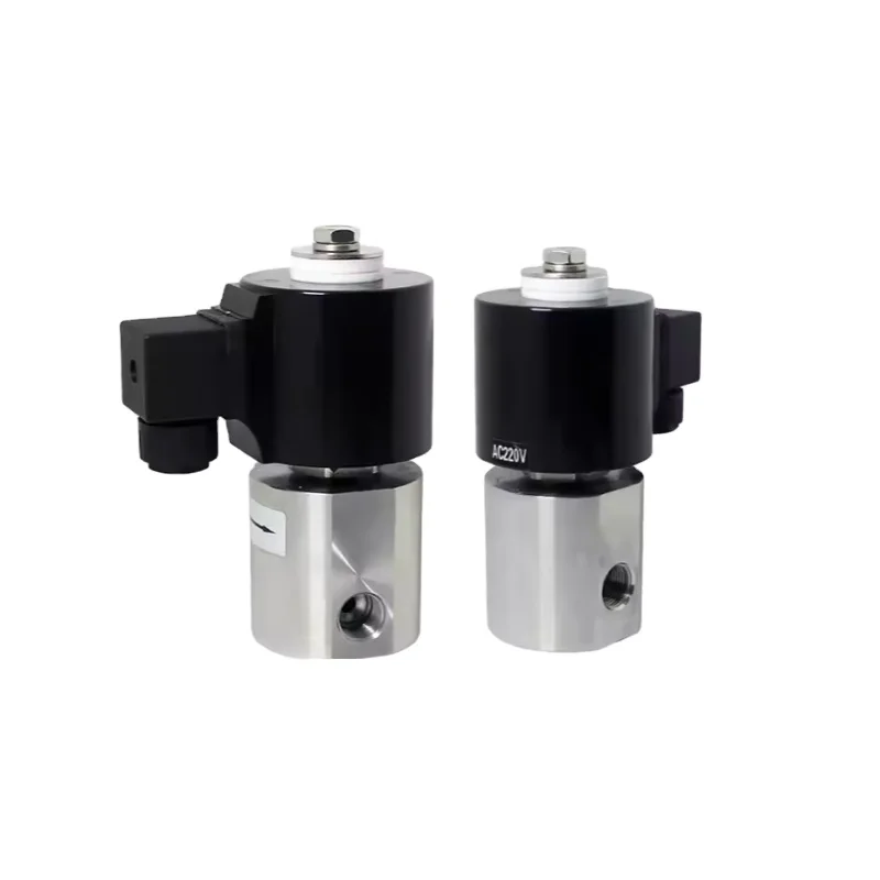 

COVNA 3/8 дюйма 1/4 дюйма DN08 BSP Резьба 1,5 мм Отверстие высокого давления 100 бар/200 бар/250 бар 24 В Электромагнитный клапан