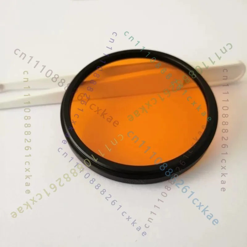 Orange Optical Glass Lens Filter For Black White Film Camera Landscape Monochrome Photography Accessory