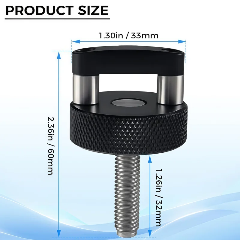 Hard Top Bolts Quick Removal Fastener Thumb Screws Integrated D Ring For Jeep Wrangler JK 2007-2018 JL 2018-2022  Gladiator JT