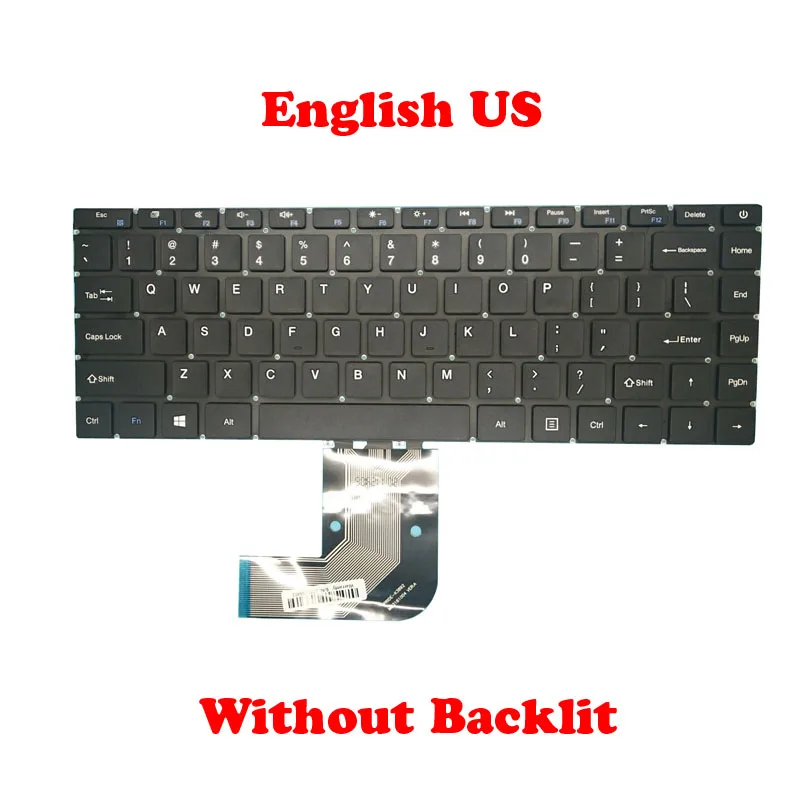 Keyboard For Teclast F7 PLUS F7S PRIDE-K3892 MB3181004 XK-HS105 YMS-0177-B English US United Kingdom UK Italy German GR Brazil