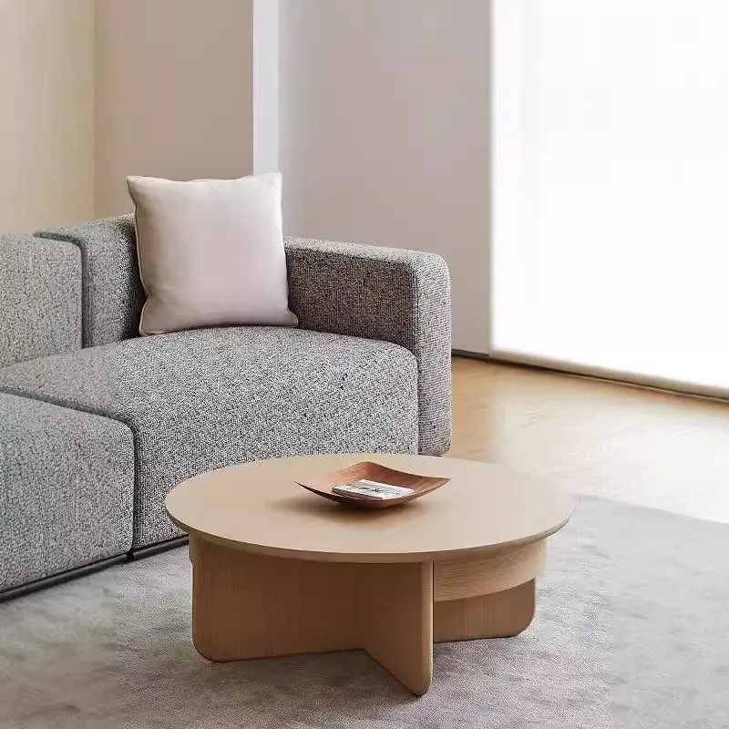 

Classy Walnut Coffee Tables Round Luxury European Designer Vintage Coffee Tables Living Room Salon Muebles Para Hogar Furniture