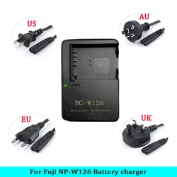 Fuji NP-W126S NPW126 FinePix X-Pro3,X-Pro2,X-Pro1,X-E1,X-E2,X-E3,X-H1,X-A1,X-T20,X-T1 카메라용 BC-W126 BCW126S 배터리 충전기
