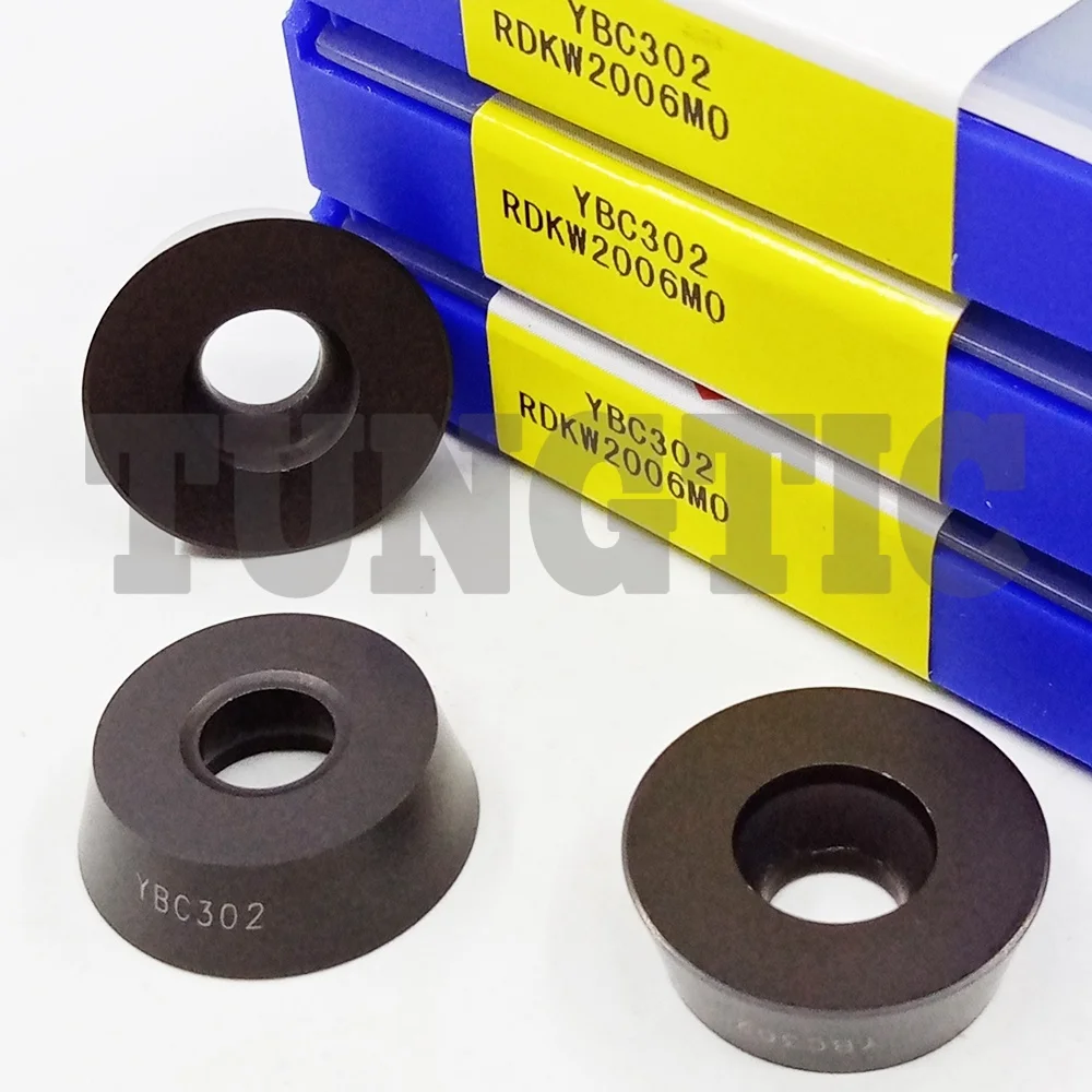 

RDKW2006MO YBM351 YBC302 YBC301 RDKW Сменные фрезерные пластины Твердосплавные токарные фрезы Инструменты Фрезерные инструме