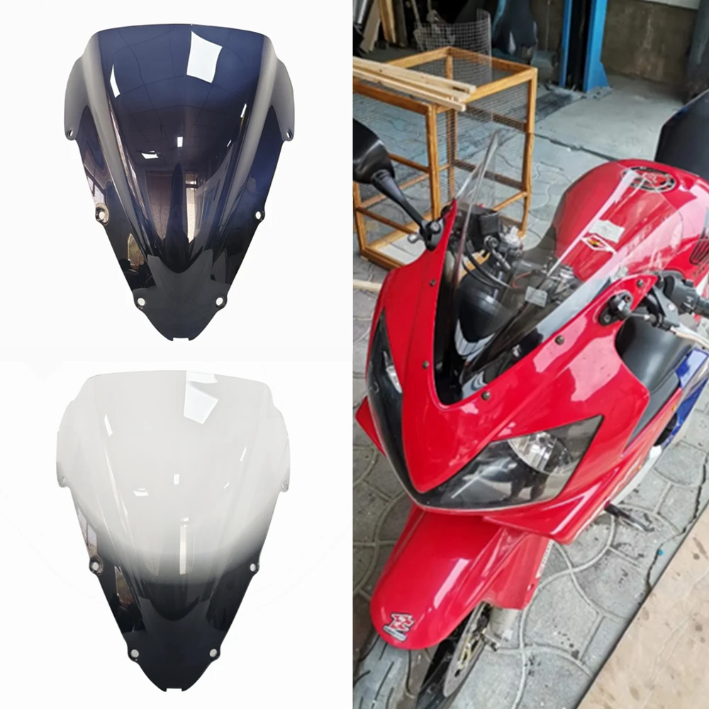 Motorcycle Smoke Black Windshield Windscreen For Honda CBR600 F4i 2001 2002 2003 2004 2005 2006 2007 2008 CBR600F4i CBR 600 F 4i