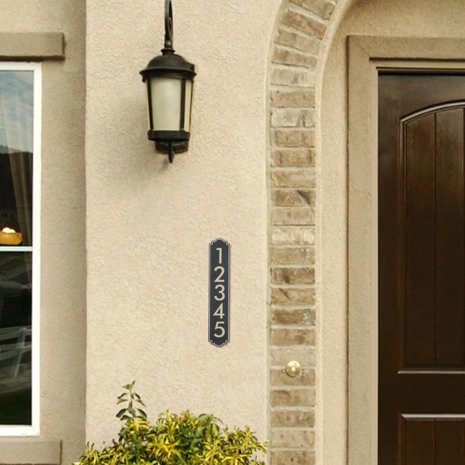 

1Set Metal Outdoor Signage Home Business Door Number Signs Clear Visibility Minimalist Aesthetic Long-Lasting Elegant