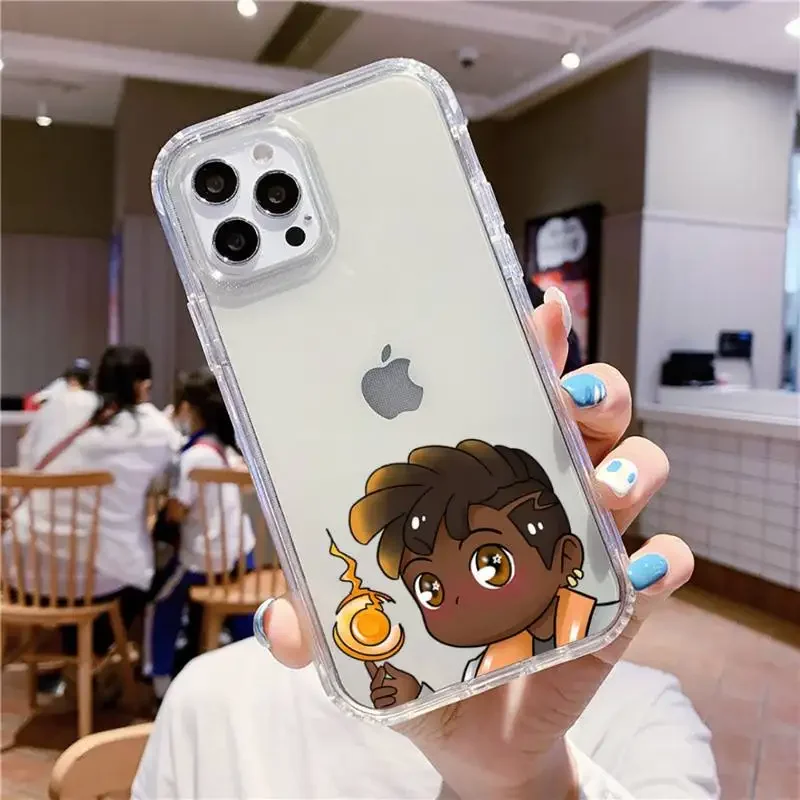 Cute Valorant Game Phone Case For iPhone 11 12 13 14 15 Pro Max Mini X XS Max XR SE 7 8 Plus Couple Cover Shockproof Fundas