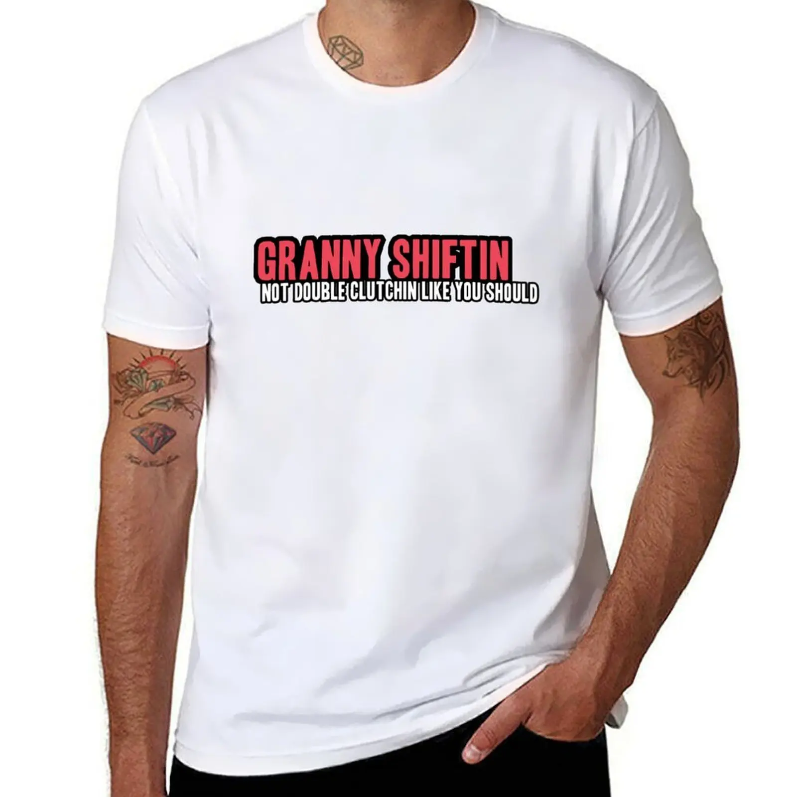 

Granny shiftin - 3 T-Shirt t shirt for man cotton t shirts man 100% T-Shirt