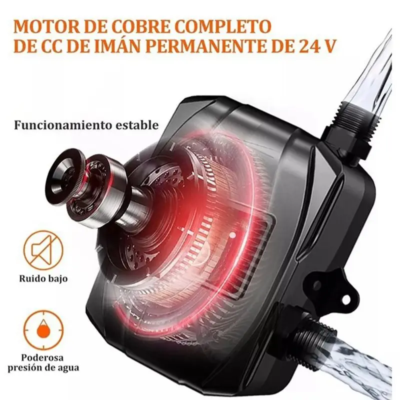 2025 Trend Household Tap Water Booster Pump  Safe And Low Noise 150P  For Sprinkler Shower Kitchen Hanging Perforation-Free  B E