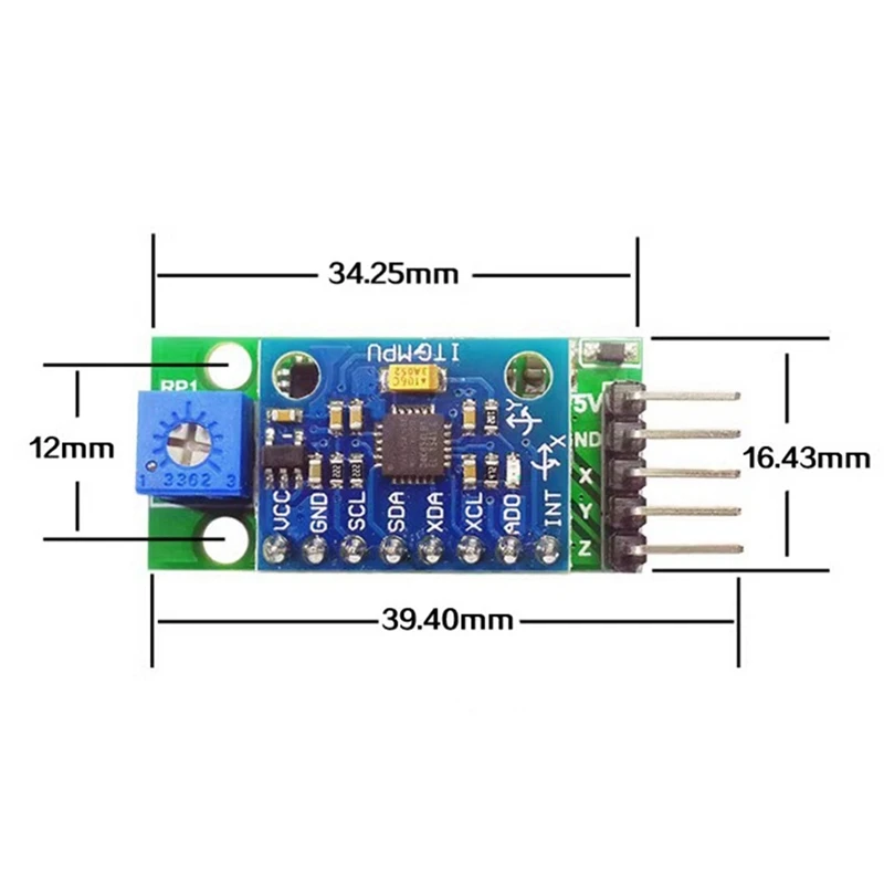 Gravitational Sensor Module Headtracker Module Drone Remote Controller Potentiometer Modules