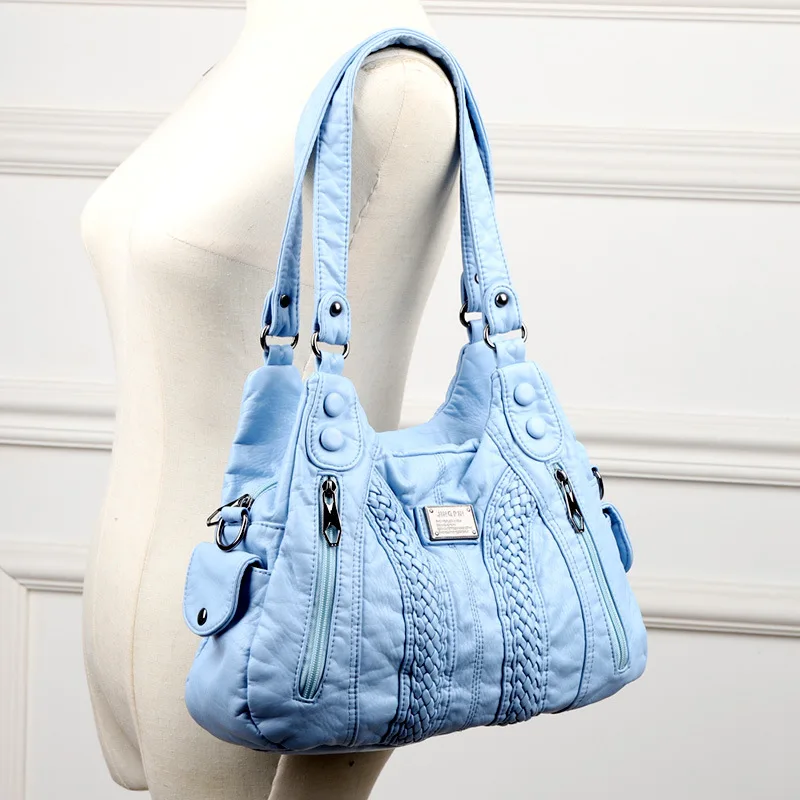 

Fashion Leather Women Purses and Handbag Shoulder Crossbody Bag for Women Messenger Bag Tote Moms Bag Sac A Main