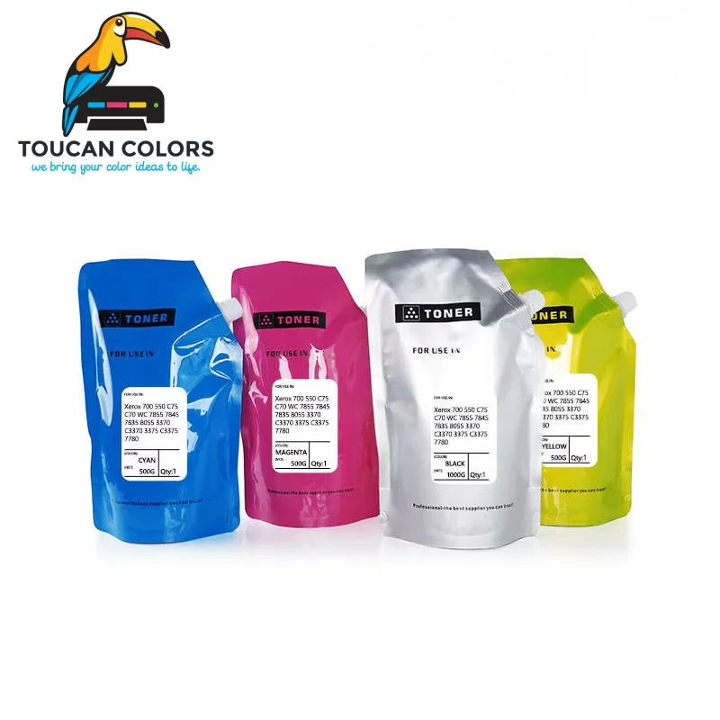 

NEW Japan Bulk Refill Toner Powder for C700 550 C75 C70 WC 7855 7845 7835 8055 3370 C3370 3375 C3375 C7780