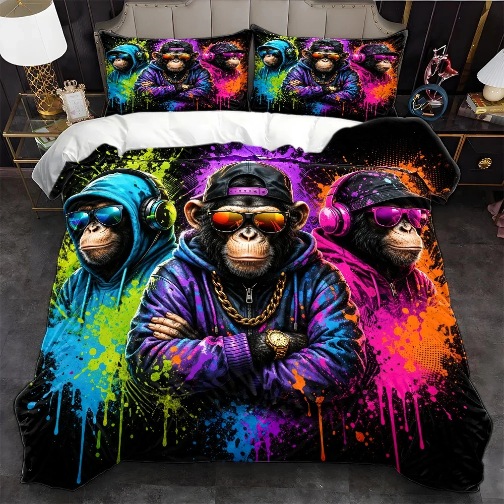 3-delige trendy hiphop gorilla - Street Fashion Roma recensie en prijs