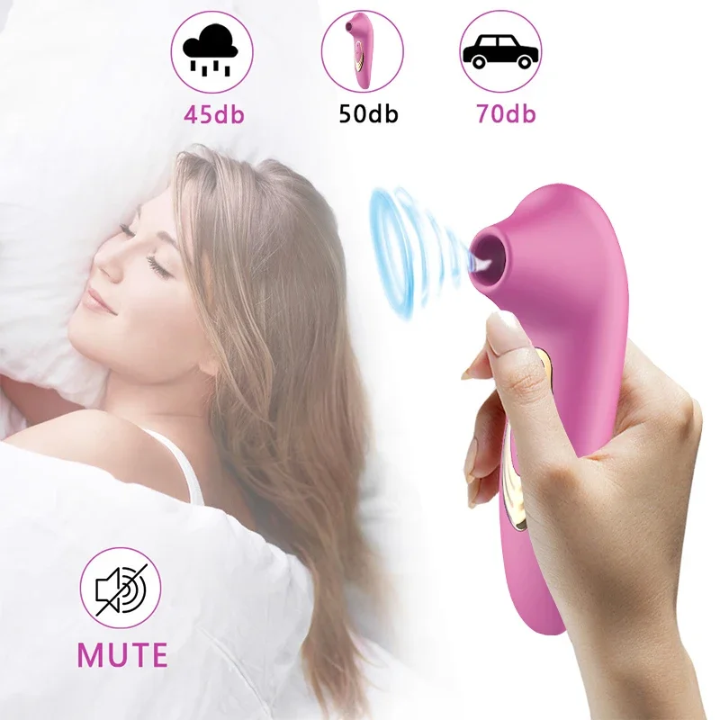 Sucker Clitoris Powerful Sucking Vibrator Female Clit Nipple Oral Vacuum Stimulator Massager Sex Toys Adults Goods for Women