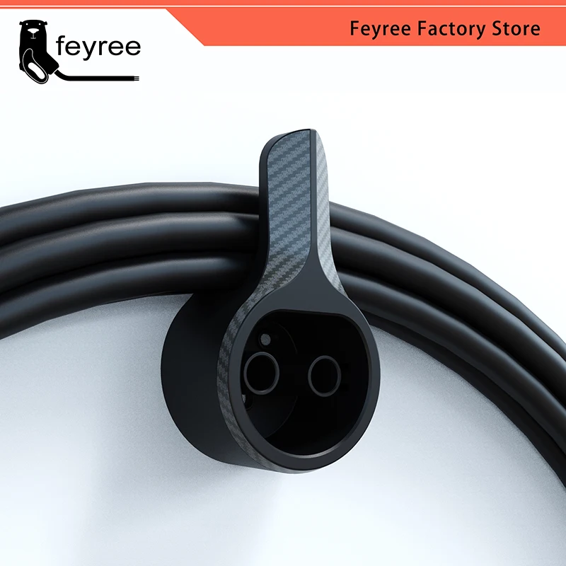 feyree EV Charger Holder Holster Dock For Electric Vehicle Type 2 Charging Cable Extra Protection Leading Wallbox