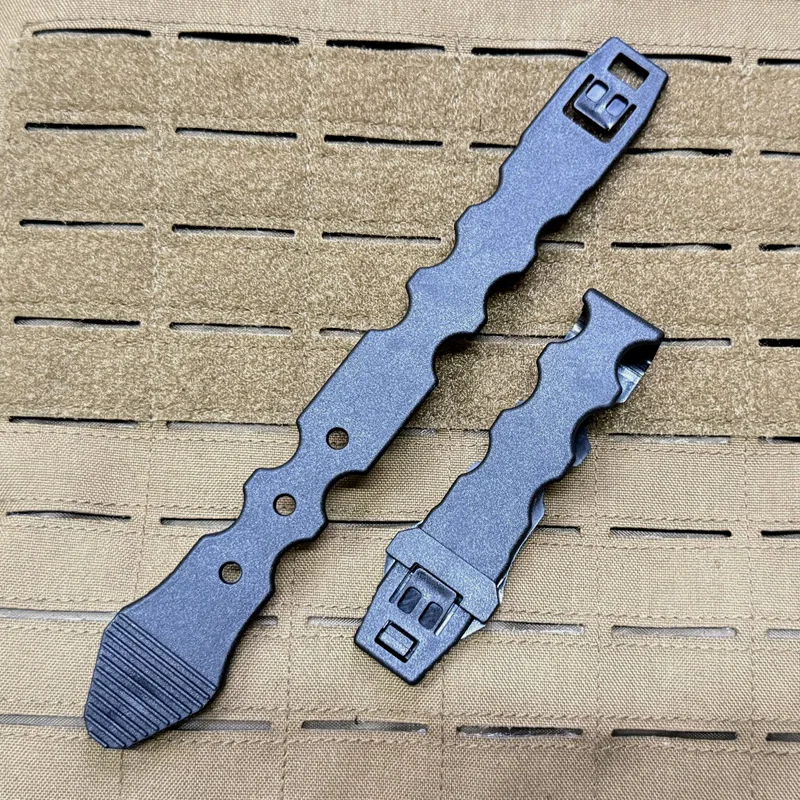 Tactical Durable Molle System Malice Clips Strap Buckle Accessory Nylon Quick Release Strip Fits For Magazine Pouch (2PCS)